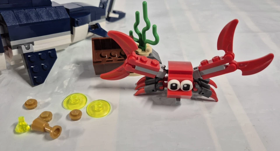 Lego Creator #31088 Deep Sea Creatures 2019 - 100% Complete - Image 2 of 4