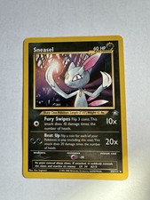 Sneasel 25/111 Neo Genesis Pokemon Card LP on eBay