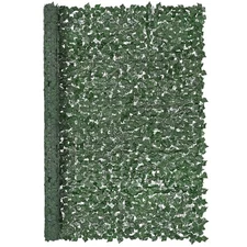 Uimoso 96"x72" Artificial Faux Ivy Leaf Privacy Fence Screen Decor Panel Hedge