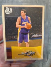 2007-08 Topps #70 Luke Walton 1957-58 Variations Autograph