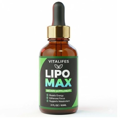 Lipo Max - Advanced LipoMax Fat-Burning Support for Weight FAT Loss (60ml)