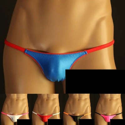 Herren Tanga Unterwäsche Low Waist Tback Solid GStrings für ultimativen Komfor