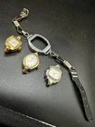 VINTAGE LADIES WATCHES WALTHAM, CARAVELLE, TIMEX, And DECO - LOT OF 4 FOR PARTS
