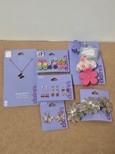 New Lot Of 6 Mixed Claire's Hair Accessories And Jewelry NWT