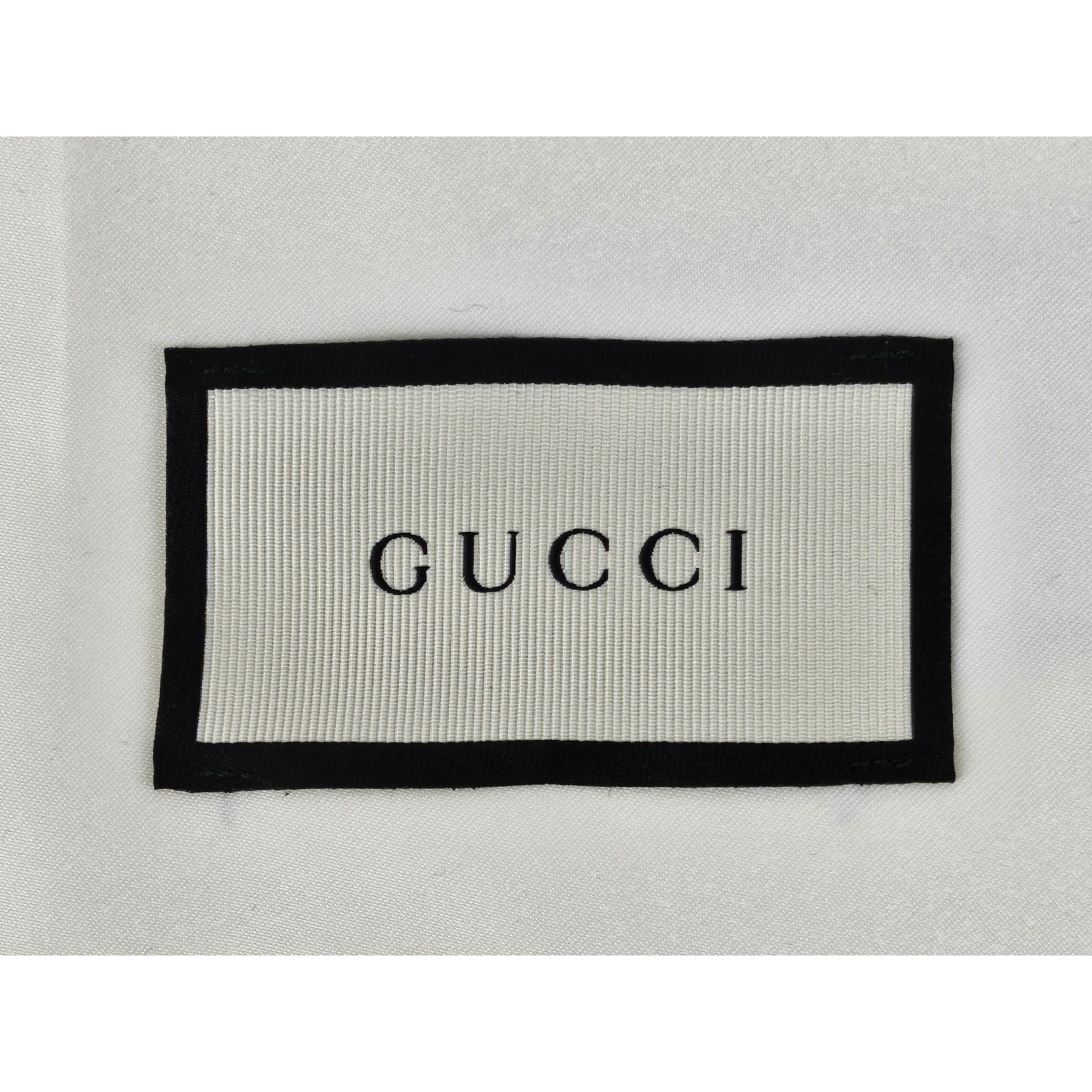 GUCCI CREAM SHOE DUST BAGS – 2 PACK – 17.5" x 8.5" – SILKY DRAWSTRING STYLE thumbnail 5