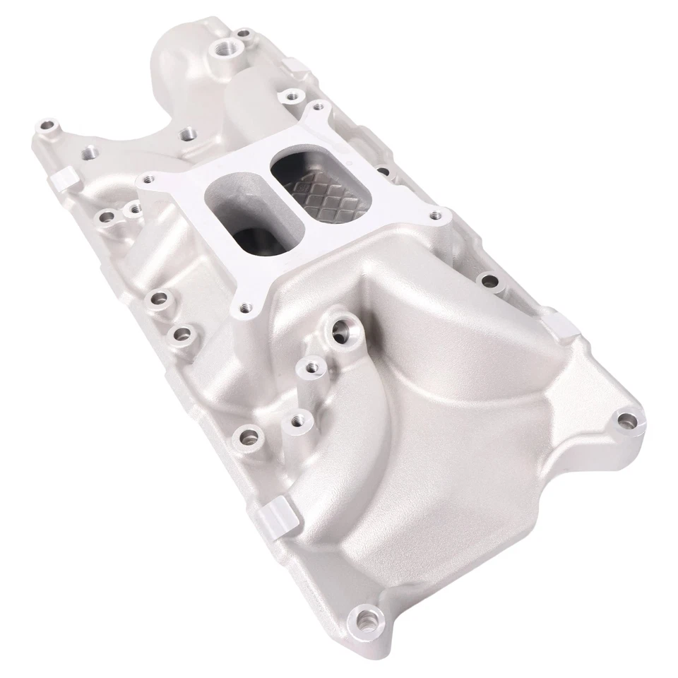 Intake Manifold & 4 Barrel Carburetor For Ford Small Block 289 302 Dual Plane - Image 3 of 4