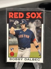 BOBBY DALBEC 2021 TOPPS 1986 35TH ANNIVERSARY ROOKIE RC RED SOX