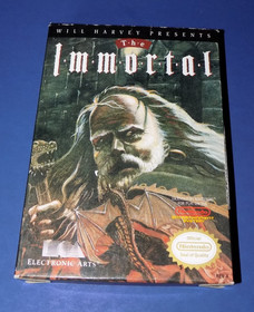 The Immortal - Nintendo Entertainment System NES CIB Complete in Box Authentic