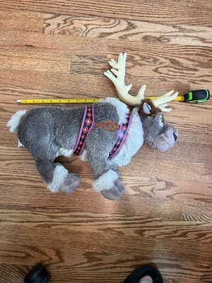 Disney Store Frozen Reindeer Sven Plush 16 Inch Large Doll Stuffed Animal Moose