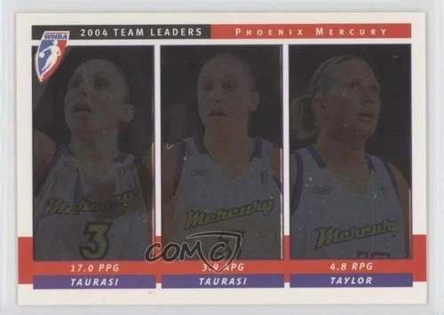 2005 Rittenhouse WNBA 2004 Team Leaders Diana Taurasi Penny Taylor #TL9