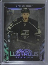 2017-18 SPx UD Black Lustrous Rookies Auto 154/175 Adrian Kempe #LR-AK Auto 0zu