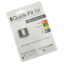 1" Standard Quick Fit Bit Stained Glass Grinder by Techniglass Replacement