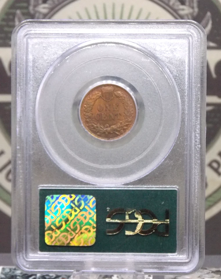 1902 Indian Head Cent Penny 1c PCGS MS64 RB #652 Red Brown 🔥OGH🔥 Unc BU ECC&C - Image 4 of 4