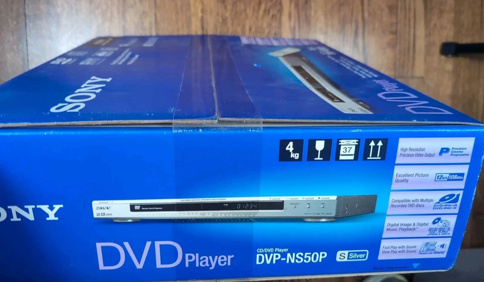 SONY DVD Player Model DVP-NS50P CD/DVD - New Sealed - Image 4 of 4