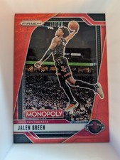 2024-25 Panini Prizm Monopoly - Jalen Green #71 Ruby Wave Prizm