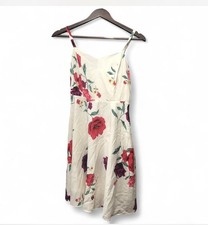 Old Navy Sz S Women’s Cami Sundress White Color Floral Design