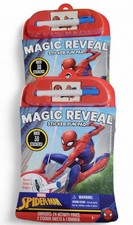 Pack of 2 Marvel Spider-Man Sticker Fun Pads  Magic Reveal  30 Stickers Each