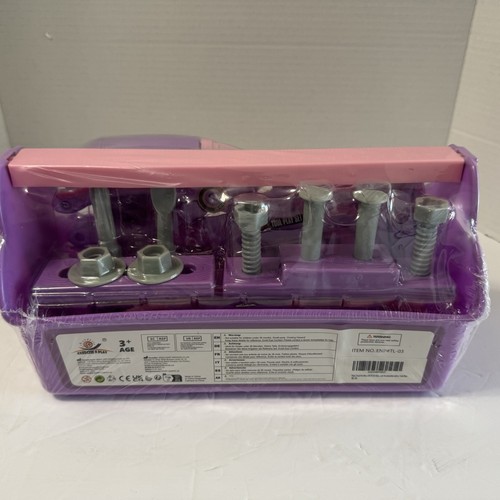Small World Toys Children's Deluxe Tool Set - New In Box, Toolbox, Free Shipping - 第 3/7 張圖片
