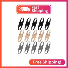 15pcs Zipper Clips, Anti Theft Zipper Clips Suitable for Backpacking Camping Fis