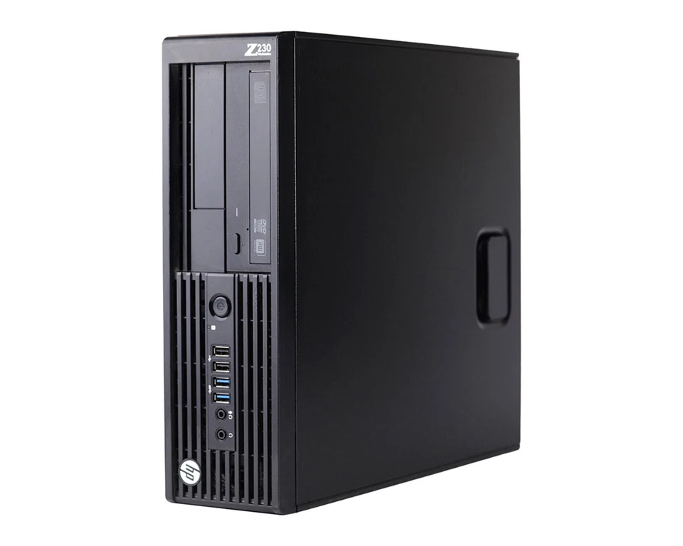 HP Z230 SFF Workstation PC | i5-4590 | 16GB RAM | 256GB SSD | DVD-RW | Win10 PRO - Image 2 of 4