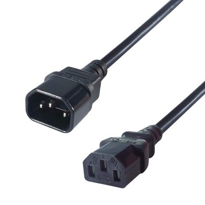 Connekt Gear 5m IEC C14 Male to IEC C13 Female IEC Mains Extension Cable