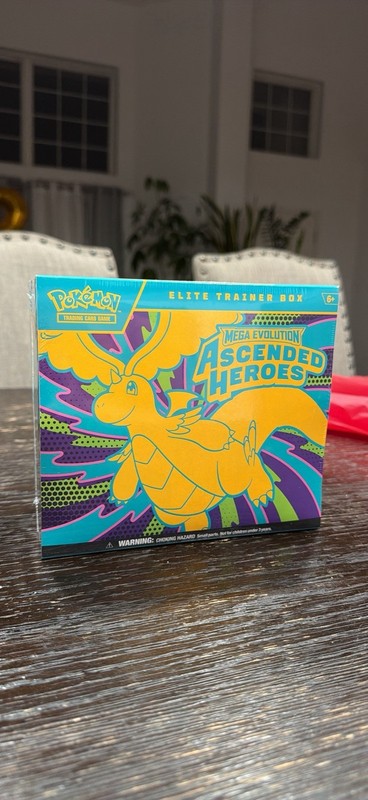 Pokémon TCG: Ascended Heroes Elite Trainer Box (ETB) New Factory Sealed