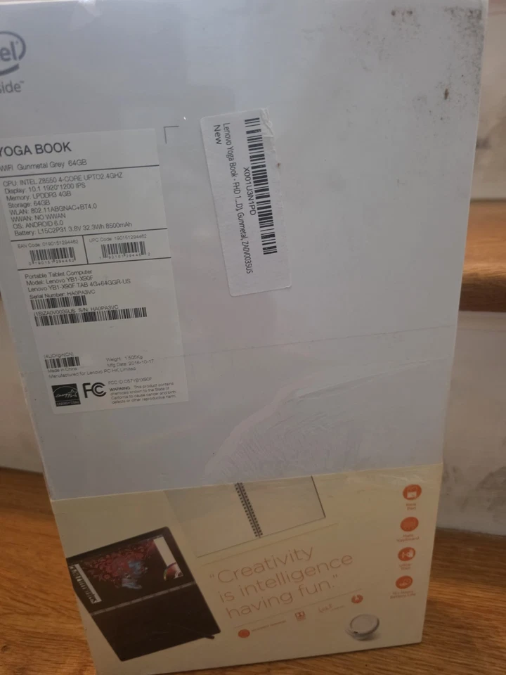 Lenovo Yoga Book YB1-X90F 64GB, Wi-Fi, 10.1in Gunmetal  - Image 4 of 4