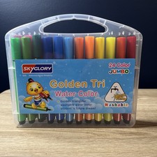 24 Washable Water Color Jumbo Markers