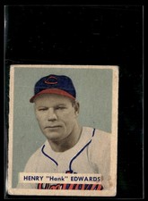 1949 Bowman Henry Edwards VG SET Break crease #136