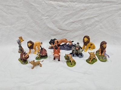 Disney Store Lion King PVC Figure Play Set of 12 Simba Timon Pumbaa Hyenas