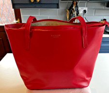 Radley London Tote/Shoulder bag Red Leather. Used a few times Very Good