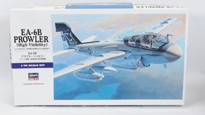 Hasegawa 1:72 - 00538 EA-6B Prowler US Navy Carrier-Borne ECM Aircraft OVP