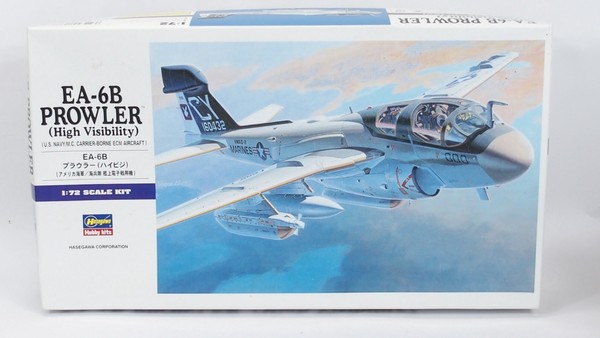 Hasegawa 1:72 - 00538 EA-6B Prowler Us Navy Carrier-Borne Ecm Aircraft Ovp-image