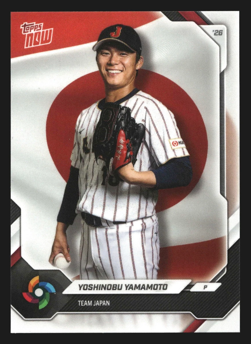 25+ Topps Now World Baseball Classic Team Japan 2026 Yoshinobu