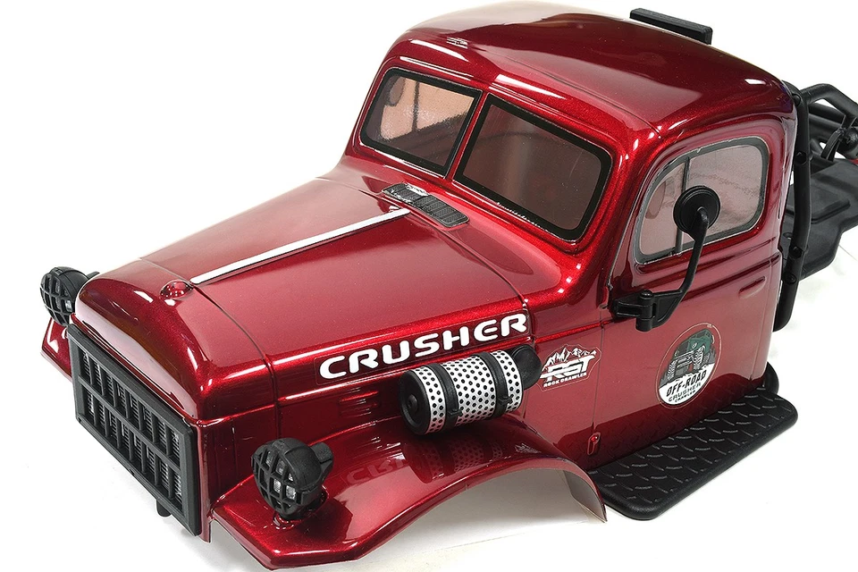 Realistic Red Plastic Body Kit for 1/10 Scale Off-Road Crawler 285mm WB - Image 2 of 4