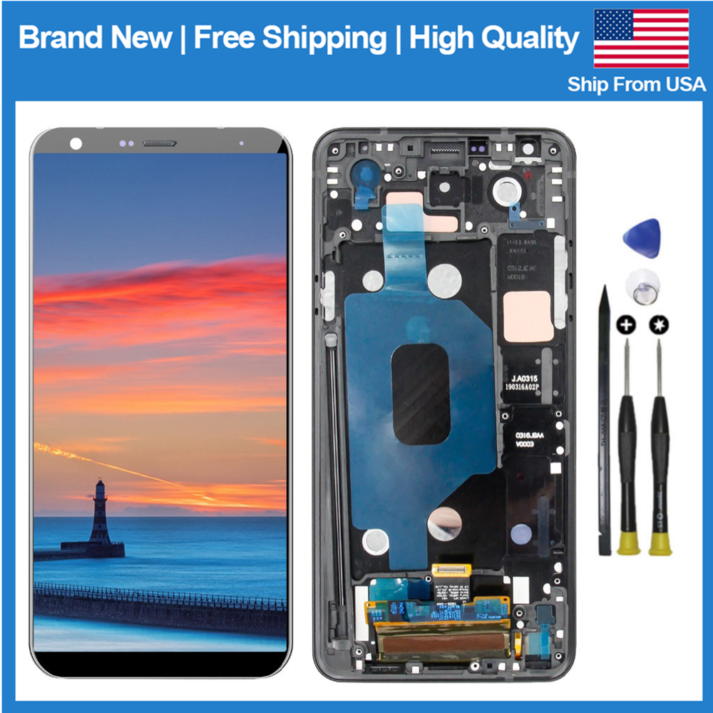 Frame LCD Display Touch Screen Digitizer Glue For LG Stylo 4 Q710 Q710MS Q710CS eBay