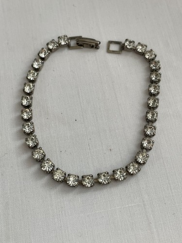 Rhinestone Jewelry vtg to now evening wear formal necklaces bracelet earrings - Picture 14 of 21