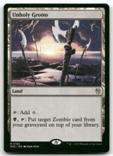 Unholy Grotto #182 MTG Aetherdrift NM X1