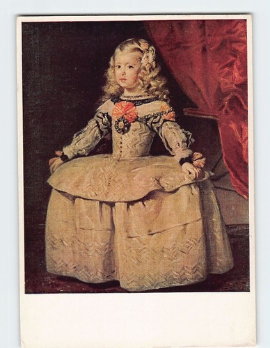 Postcard Infanta Margarita Teresa By Diego Velasquez Kunsthistorisches Austria
