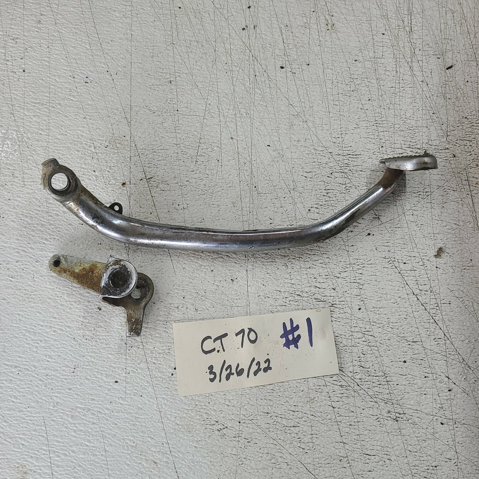 1973 73 Honda CT70 Rear Brake Pedal eBay