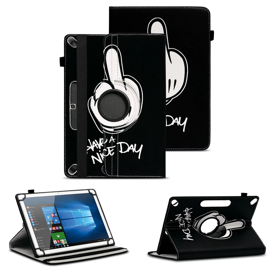 Tablet Schutzhülle für Jay-tech G10.11 LTE G10.10 Tasche Hülle Cover 360 Drehbar - Bild 2 von 4