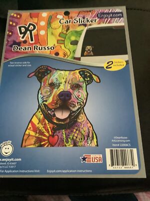 Enjoy It Dean Russo Boxer Car Sticker Outdoor Rated Vinyl Sticker