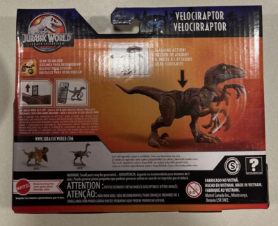 NEW 2022 Jurassic World Park Legacy Collection Velociraptor Red