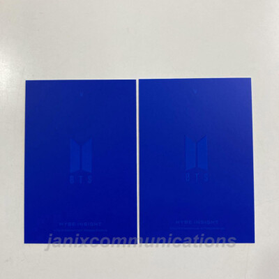 BTS HYBE INSIGHT Museum Official PHOTO CARD SET - 2pcs MEMBER | eBay