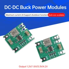 DC-DC Step-Down Power Module DC 2.5-6V to 1.2V/1.8V/3.3V/4.2V Voltage Regulator