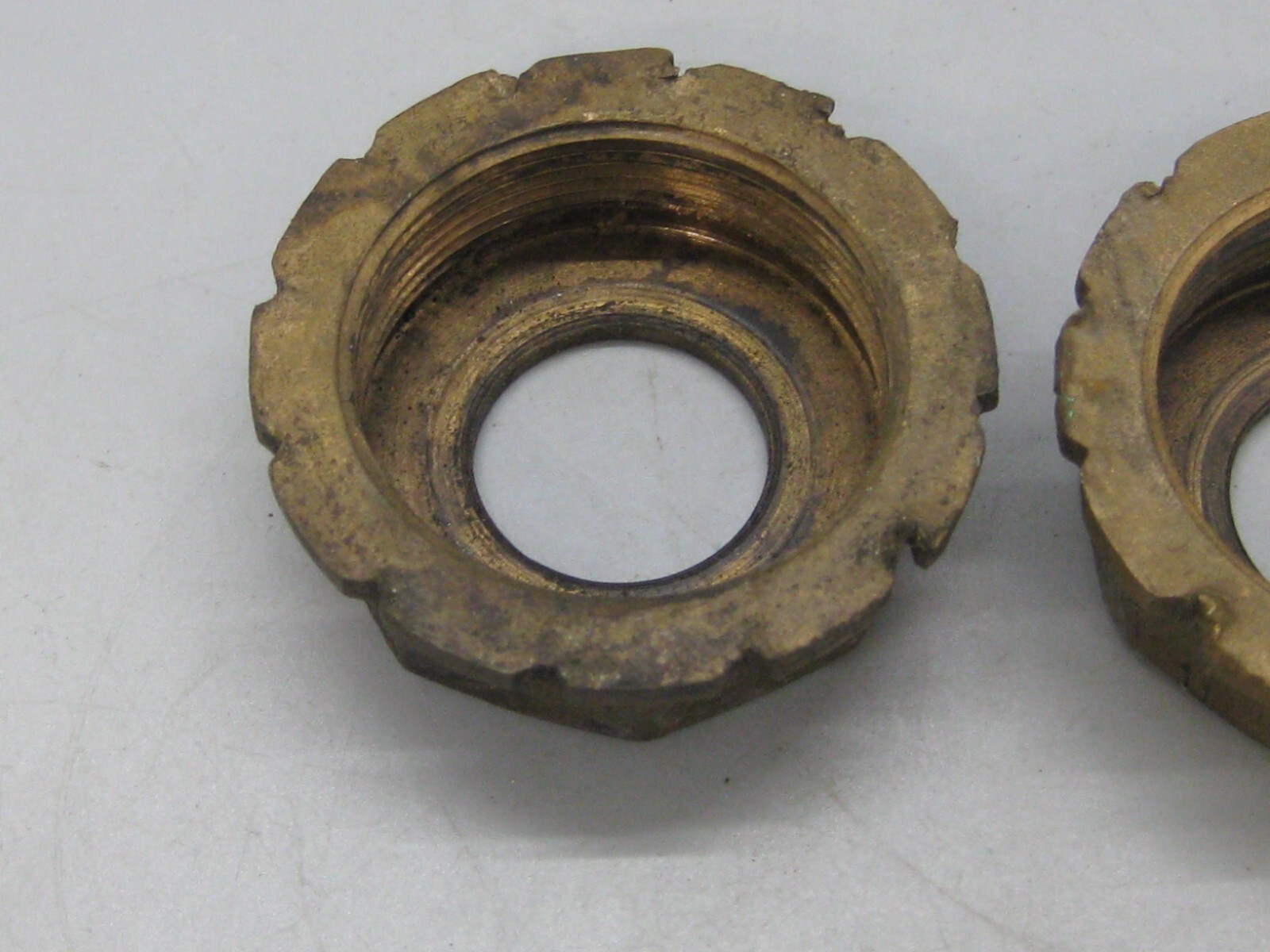 LOT- 1934-40 PRE WAR BUGATTI T35 TYPE 35 T75 75 BRASS NUT & BEARING OEM ENGINE?