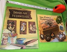 Dough Art Techniques Booklet + New Polymer Clay/Fimo/Craft Modelling Idea Book
