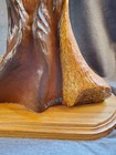 Labenz Hand Carved Horse Bust Clock Hand Painted SCULPTURE Art — photo 10