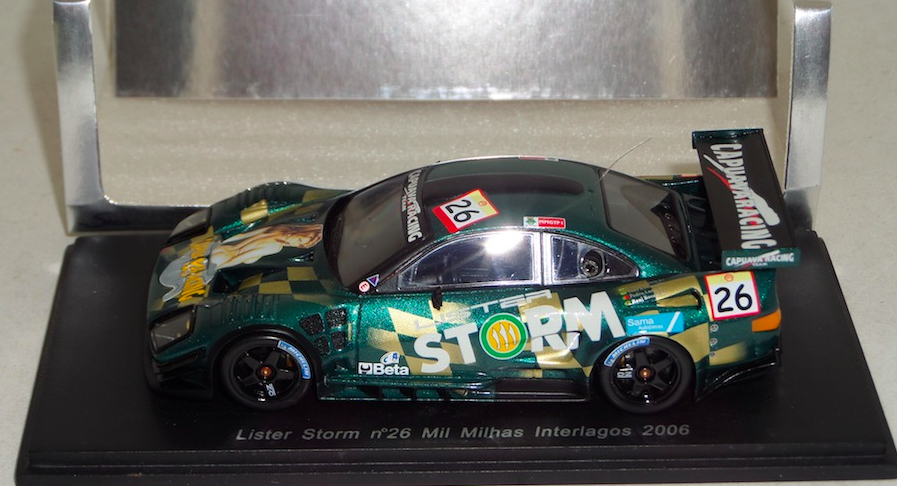 Spark 1/43 Lister Storm #26 インテルラゴス2006 1/43 Spark Models Lister Storm Car #26 1000 Miles Interlagos