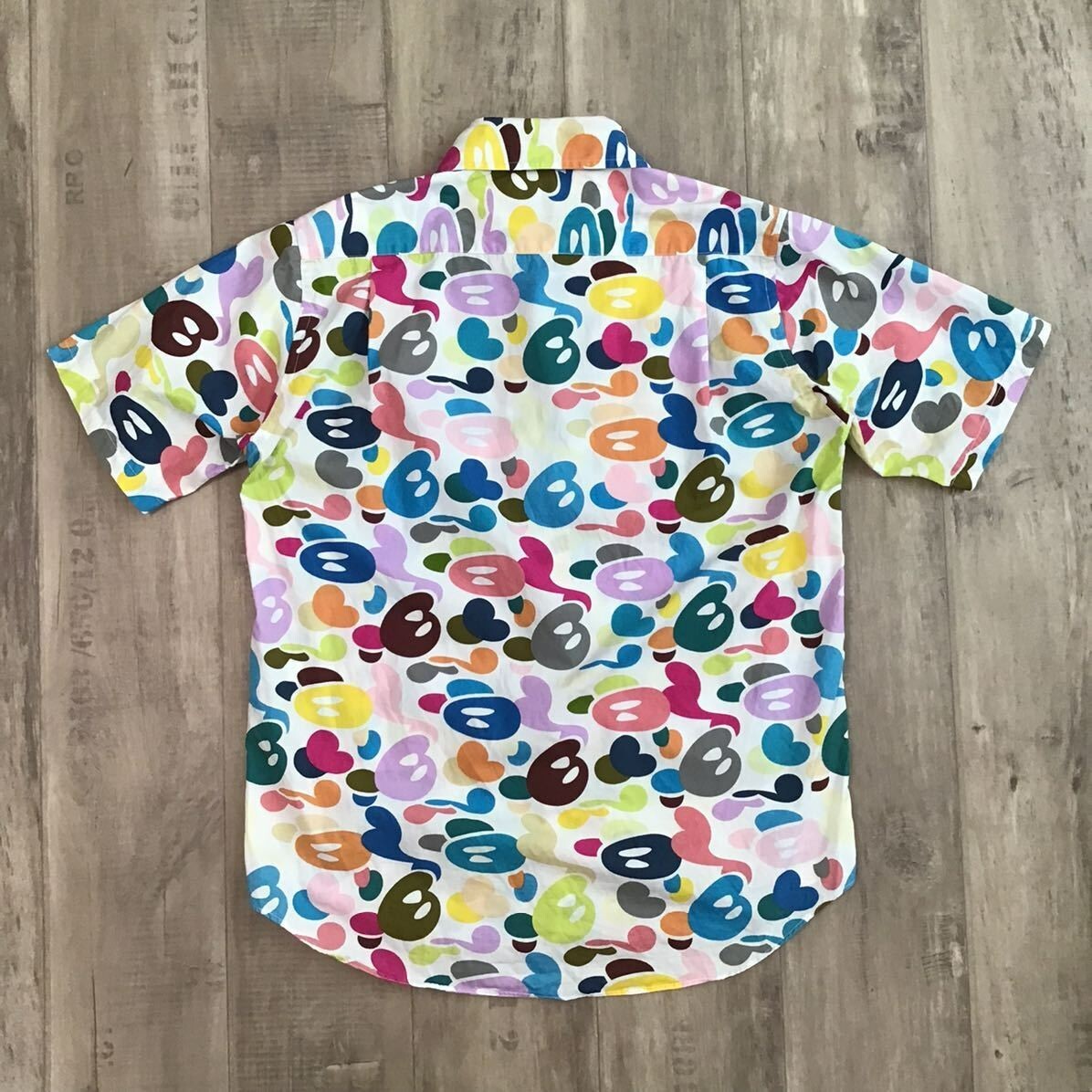 A BATHING APE NIGO期 マルチカモ 半袖シャツ XL A BATHING APE NIGO期 マルチカモ 半袖シャツ XL